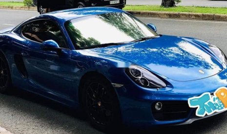 Porsche Cayman   2015 - Cần bán Porsche Cayman 2015, màu xanh lam, nhập khẩu