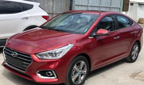 Hyundai Accent 2019 - Cần bán Hyundai Accent đời 2019, màu đỏ