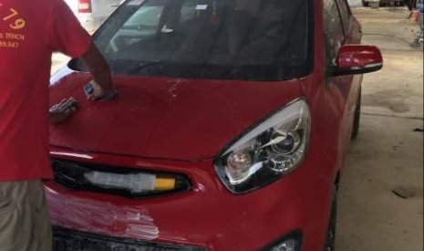 Kia Picanto   2014 - Bán Kia Picanto năm sản xuất 2014, màu đỏ, nhập khẩu