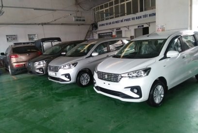 Suzuki Ertiga    2019 - Bán ô tô Suzuki Ertiga đời 2019, màu trắng, nhập khẩu chính hãng