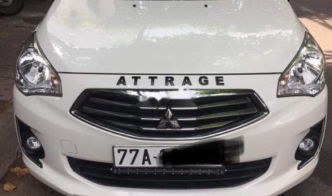 Mitsubishi Attrage 2018 - Bán ô tô Mitsubishi Attrage đời 2018, màu trắng chính chủ