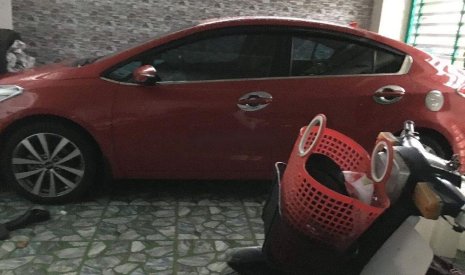 Kia K3   2014 - Bán Kia K3 năm 2014, màu đỏ, nhập khẩu nguyên chiếc, số sàn, 420tr