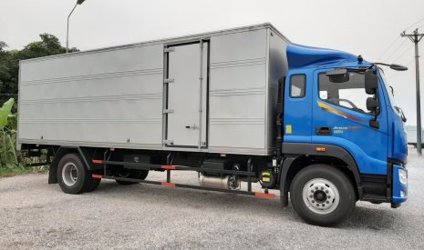 Thaco AUMAN C160 2019 - Mua xe tải - Giá phải chăng, Thaco Auman C160. E4 thùng mui kín, năm 2019, màu xanh lam