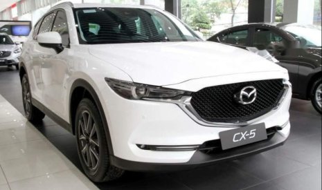 Mazda CX 5 2018 - Xe sẵn - Giao xe ngay, Mazda CX 5 Premium sản xuất 2018, màu trắng