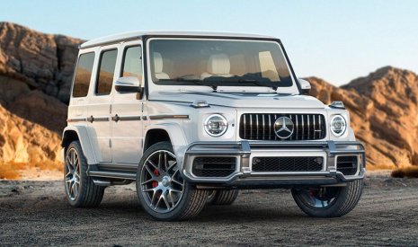 Mercedes-Benz G class 2019 - Ưu đãi đón tết chiếc xe Mercedes-Benz G63 AMG, sản xuất 2019, màu bạc, xe nhập khẩu nguyên chiếc