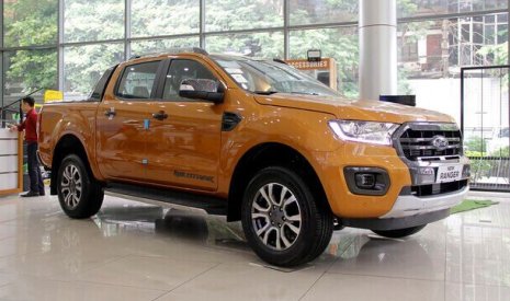 Ford Ranger XLT AT 2020 - Đà Lạt Ford - Bán Ford Ranger XLT sản xuất năm 2020, màu cam nổi bật