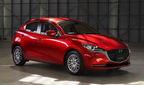 Mazda 2 Luxury 2020 - Mazda Thái Bình - Bán nhanh chiếc Mazda 2 Luxury sản xuất năm 2020, màu đỏ