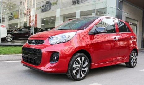 Kia Morning AT Deluxe 2020 - Cần bán xe Kia Morning AT Deluxe 2020, màu đỏ, giá niêm yết