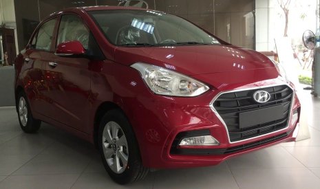 Hyundai Grand i10 2020 - Bán xe Hyundai Grand i10 đời 2020, màu đỏ, giá chỉ 376 triệu