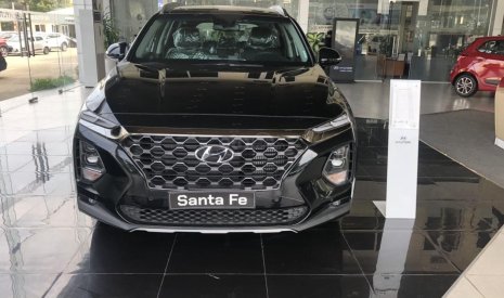 Hyundai Santa Fe 2020 - Bán Hyundai Santa Fe đời 2020, màu đen, máy dầu tiêu chuẩn 