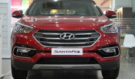 Hyundai Santa Fe 2019 - Phiên bản máy dầu đặc biệt: Hyundai Santa Fe đời 2019, màu trắng, bán giá tốt