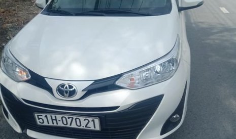 Toyota Vios AT 2019 - Cần bán Toyota Vios AT năm sản xuất 2019, màu trắng xe gia đình, giá chỉ 430 triệu