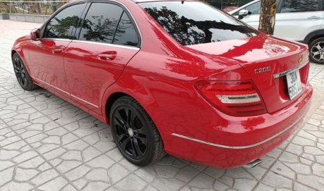 Mercedes-Benz C200 C200 2012 - Cần bán Mercedes C200 sản xuất năm 2012, màu đỏ, 495 triệu